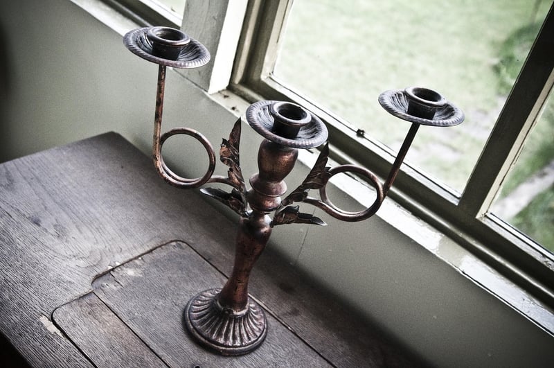 Recycled Glass Candle Holder
